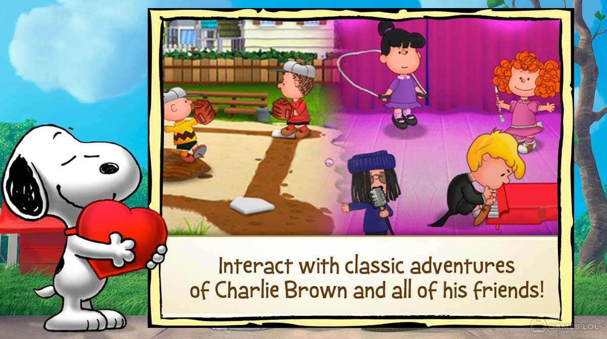 snoopy s town tale download PC free