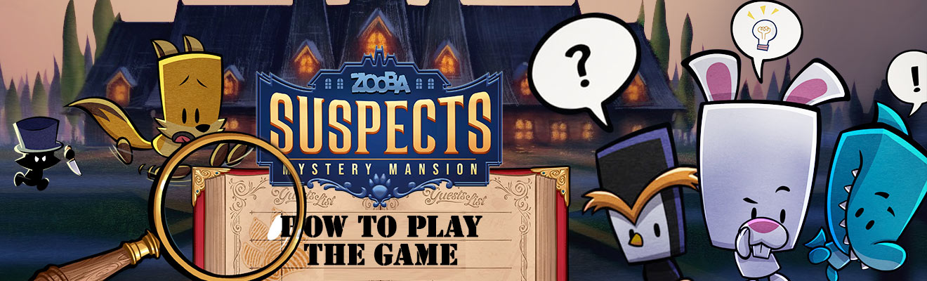 suspects mystery mansion guide