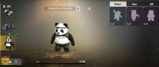 Garena Free Fire Detective Panda