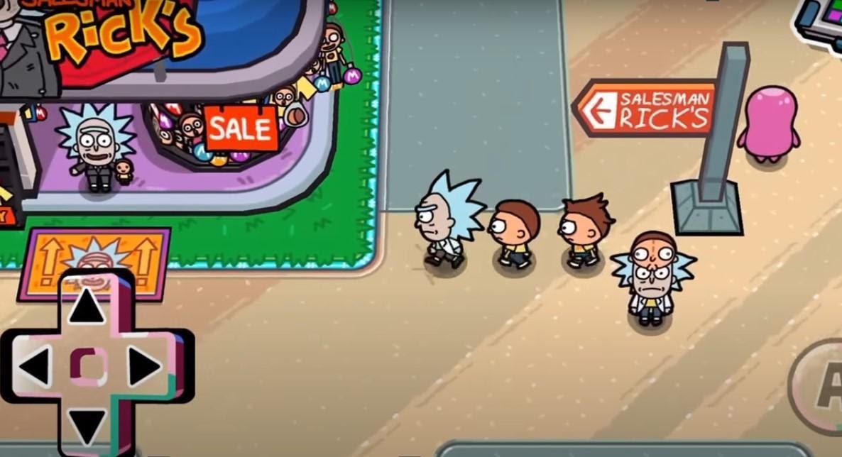 Pocket Mortys Rick