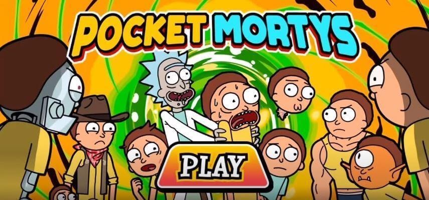 Pocket Mortys game