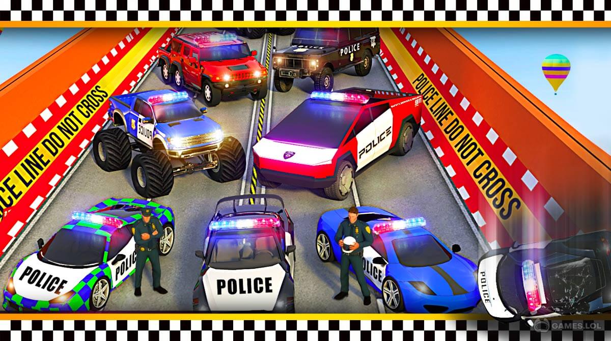 police car ramp stunts download PC free