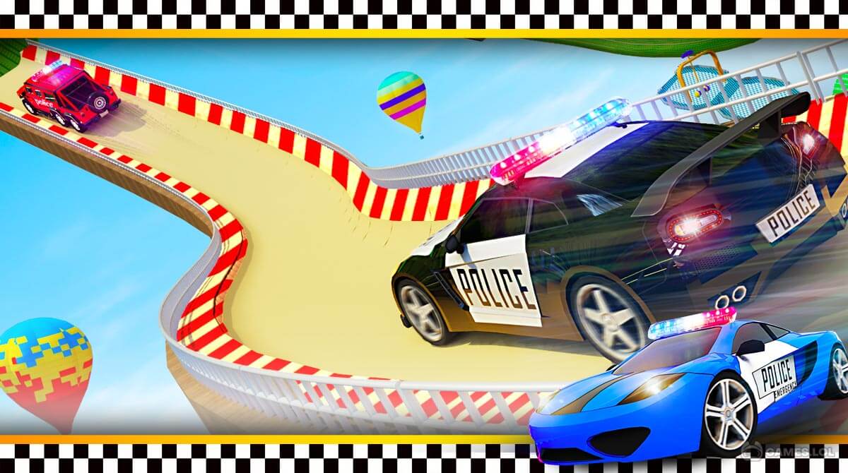 police car ramp stunts download free