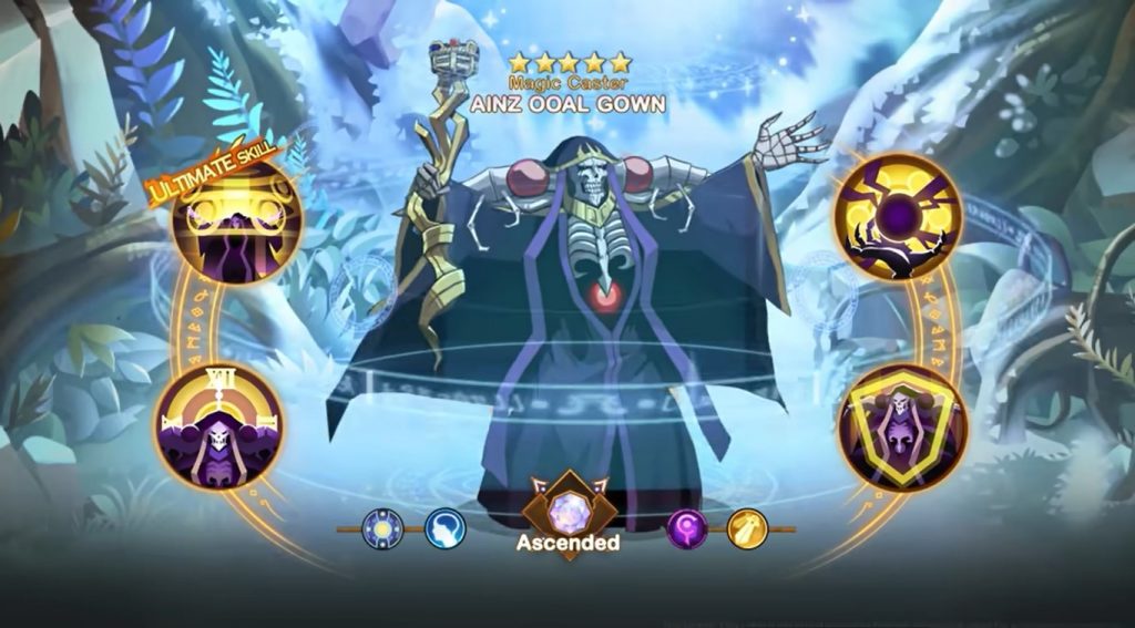 AFK arena Ainz Ooal Gown