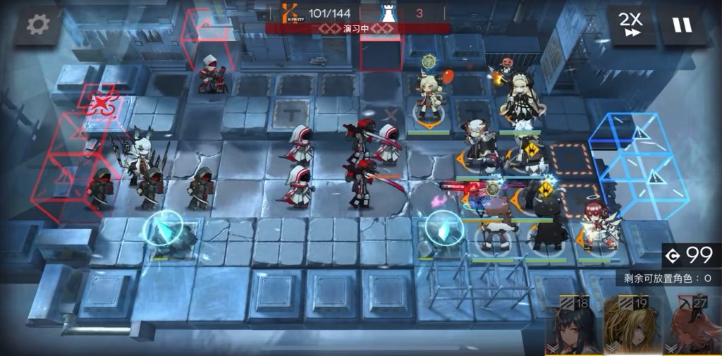 Arknights gameplay