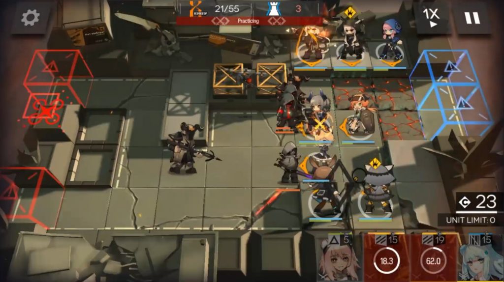 Haze gameplay in Arknights