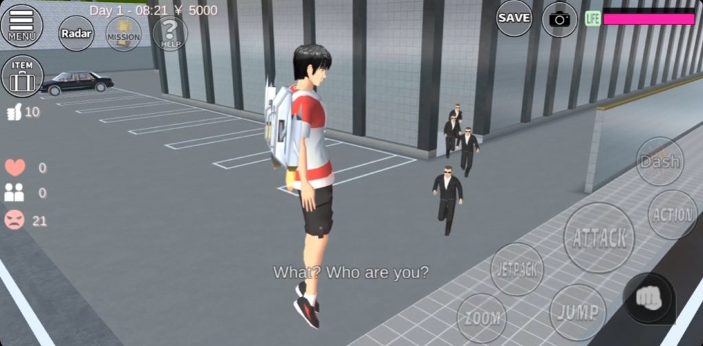 Sakura School Simulator Yakuza