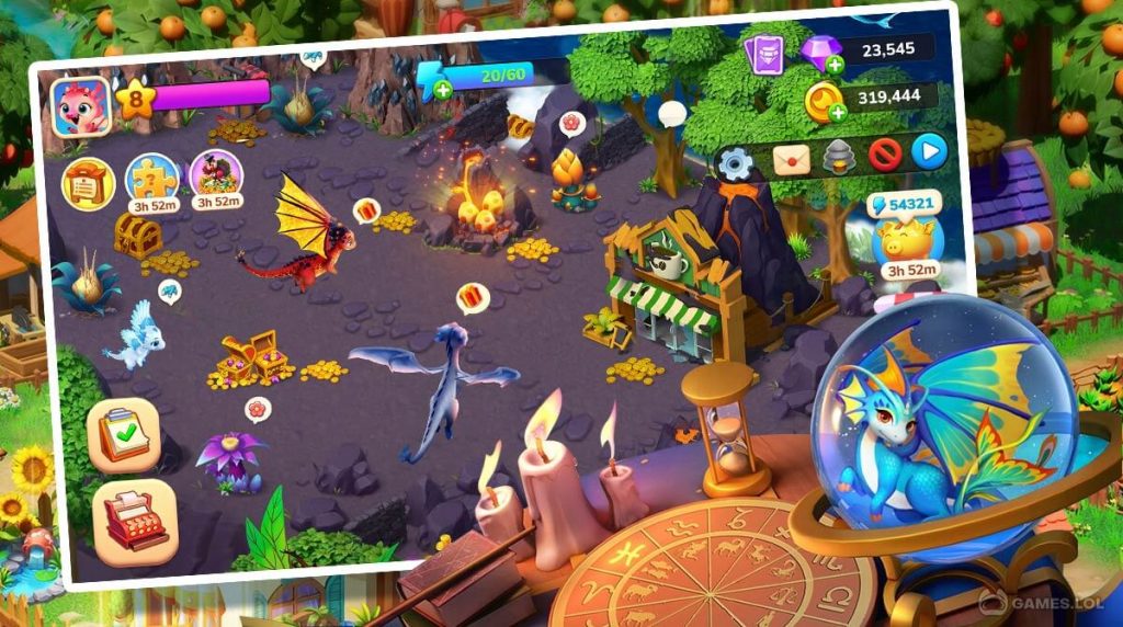 Dragonscapes Adventure on PC with BlueStacks: A Fun and Relaxing Game with  Dragons!