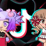 gacha life characters doing tiktok