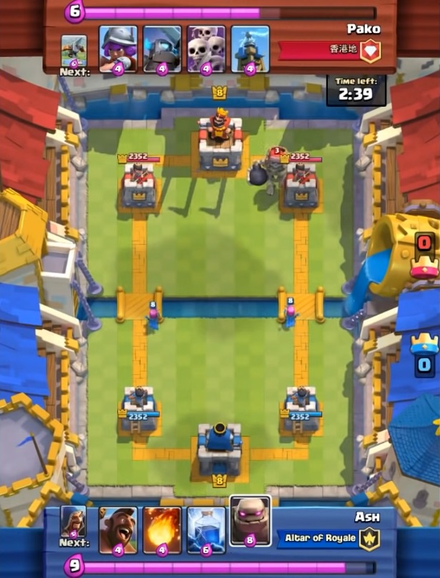 clash royale game play