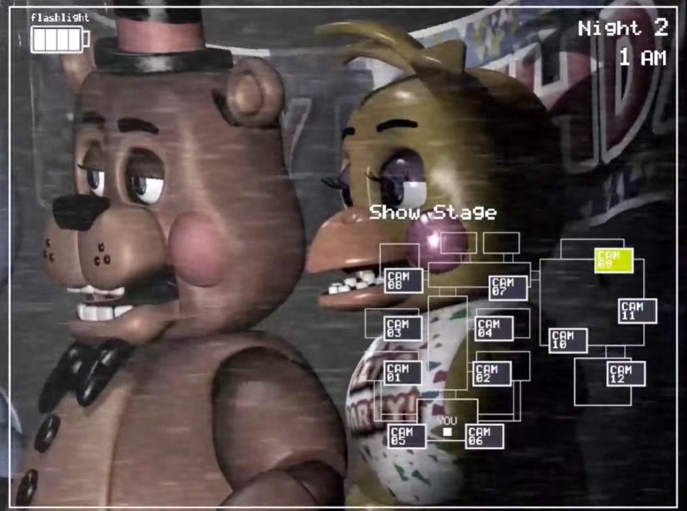 Five Nights at Freddys 2 Gameplay