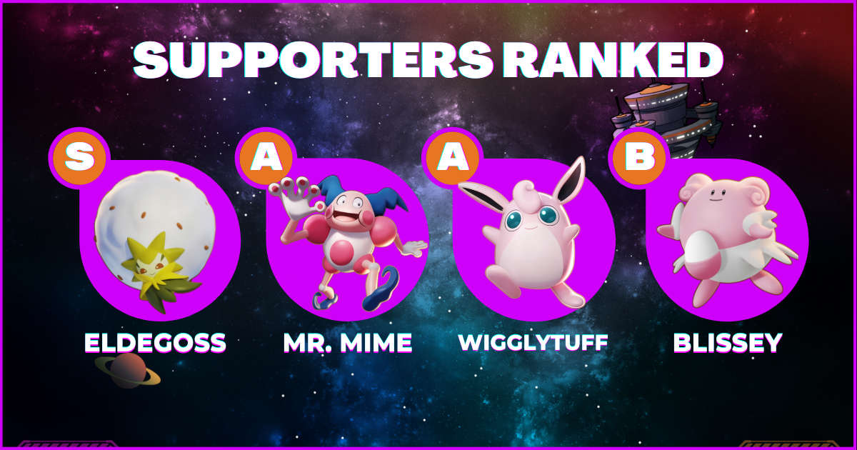 Pokemon UNITE Supporter Ranked