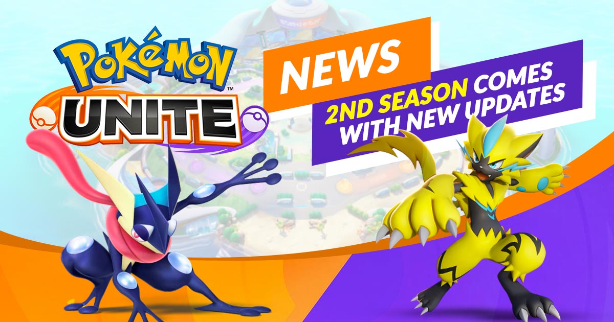 pokemon unite news 2nd season updates