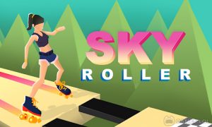 Play Sky Roller: Rainbow Skating on PC