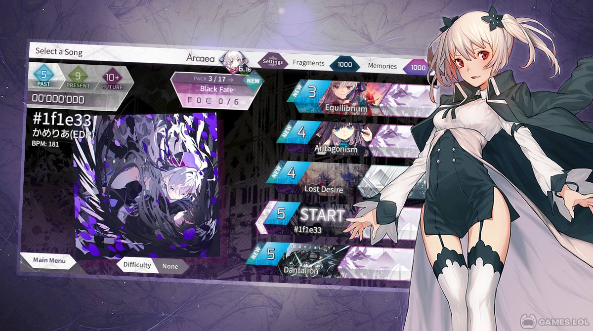 arcaea for pc