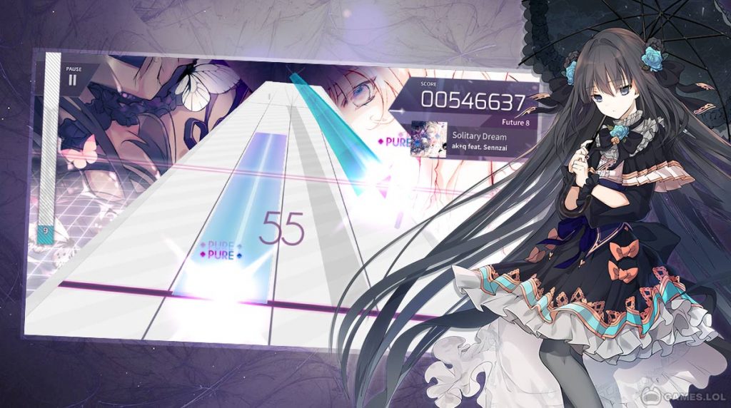 Anime music thrives in an obscure computer-based rhythm game