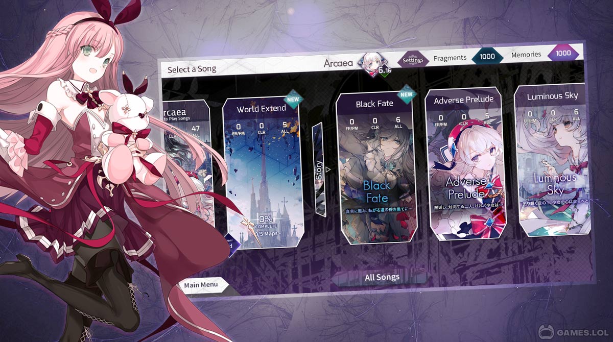 arcaea pc download