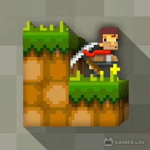 Play LostMiner: Block Building & Craft Game on PC