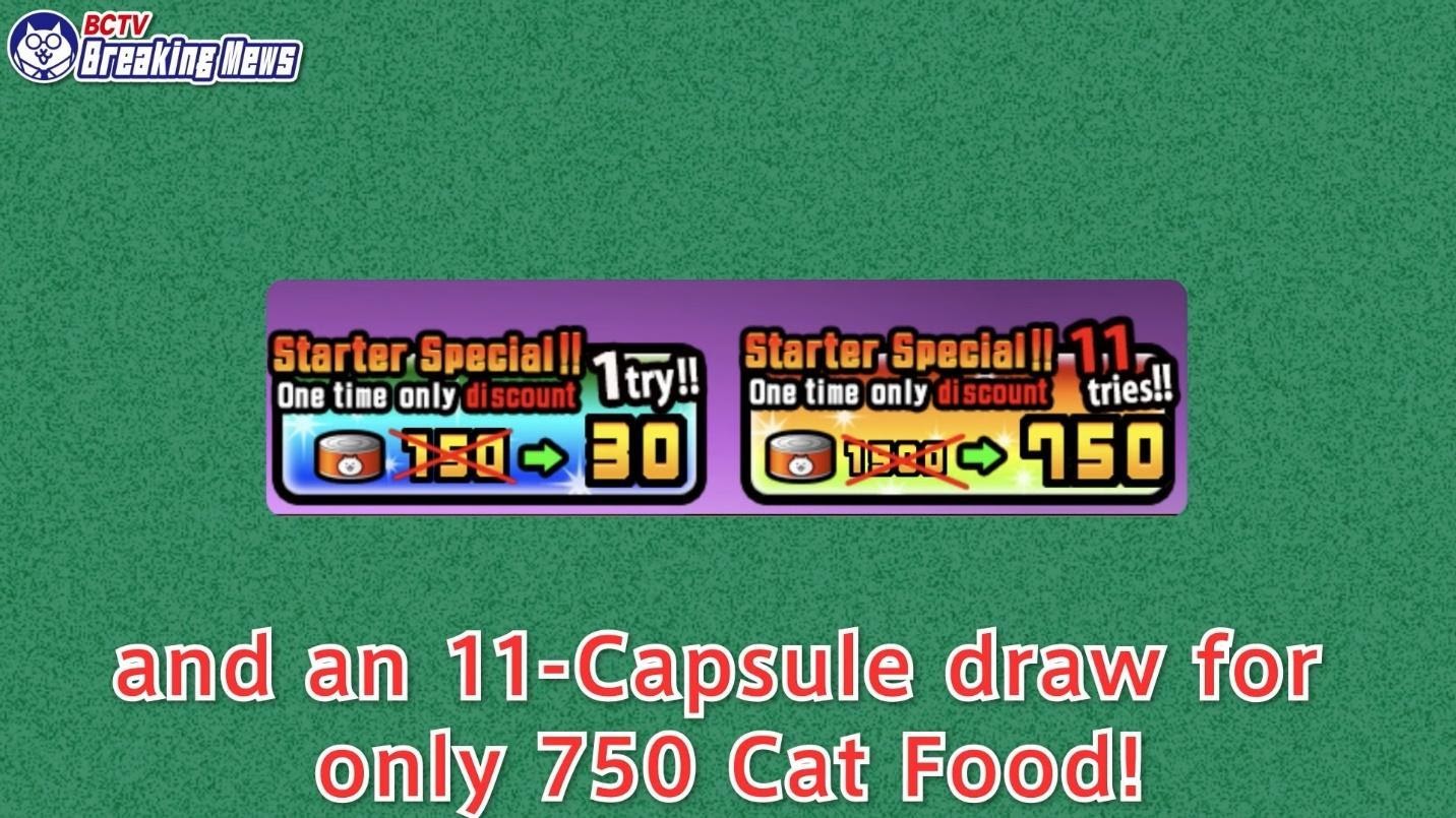 The Battle Cats 11 Capsule Draw