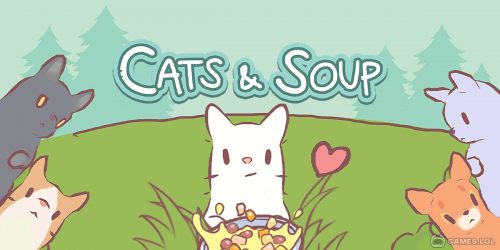 Play Cats & Soup – Cute idle Game on PC