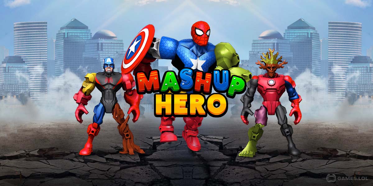 Baixar & jogar Mash-up Hero no PC & Mac (Emulador)