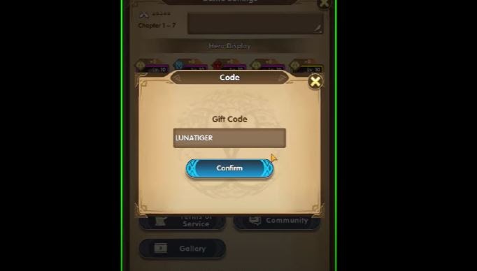Mythic Heroes gift codes