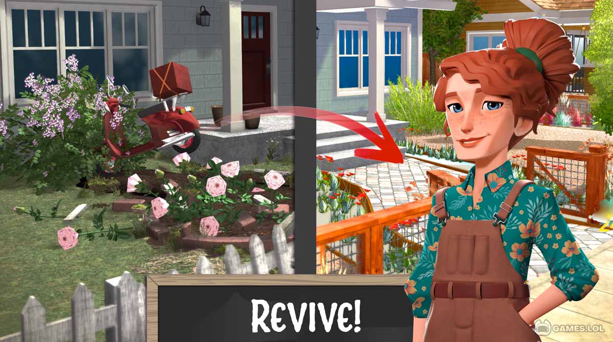 dream garden makeover for pc