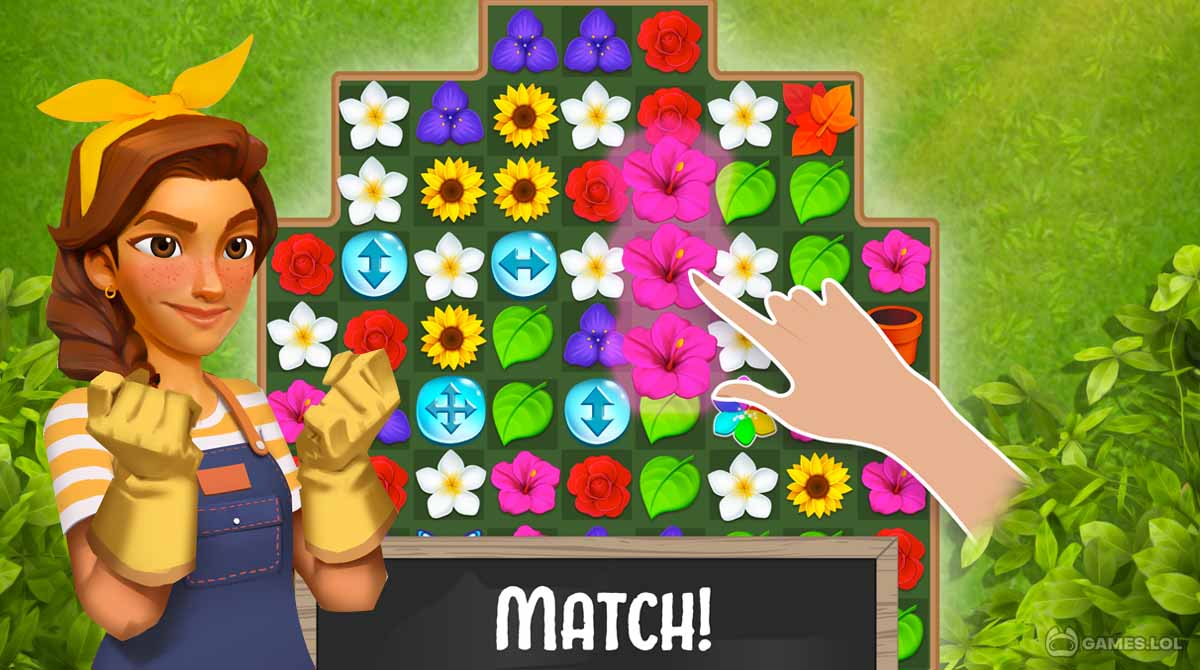 dream garden makeover gameplay on pc
