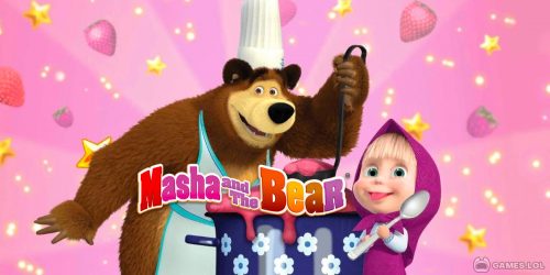 Play Masha and Bear: Cooking Dash on PC