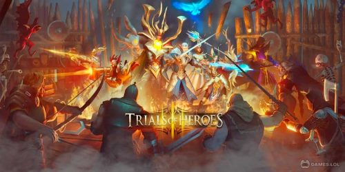 Play Trials of Heroes: Idle RPG on PC