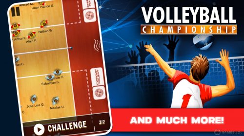 volleyball championship gameplay on pc