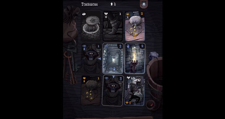 Card thief treasures