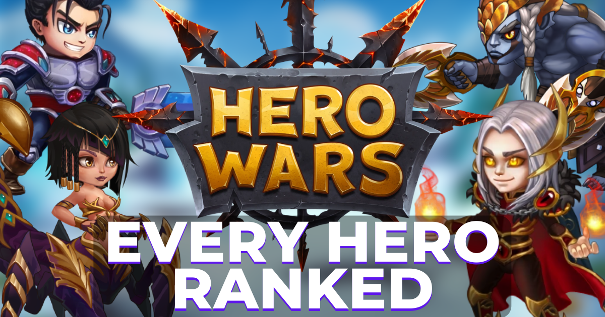 Hero Wars Best Heroes Tier List Banner