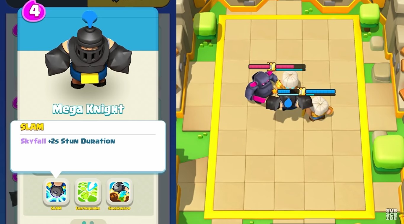 clash mini mega knight