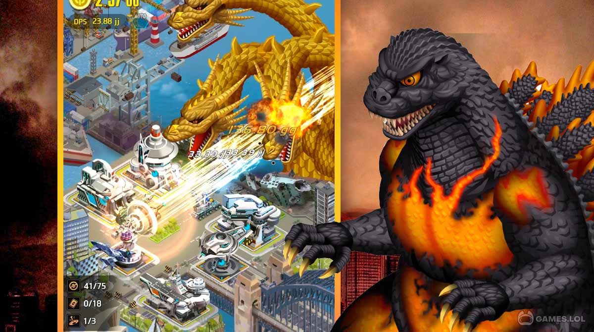 godzilla defense force gameplay on pc