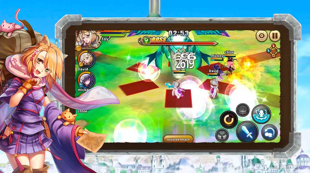 sacred sword princesses gameplay on pc