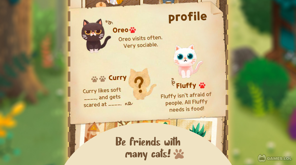 Secret Cat Forest Relaxing Cat Sim Game