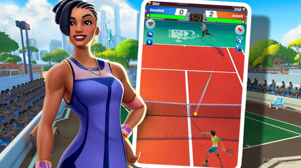 Baixe Tennis Clash: Esporte 3D - Jogo Multiplayer Grátis no PC com MEmu