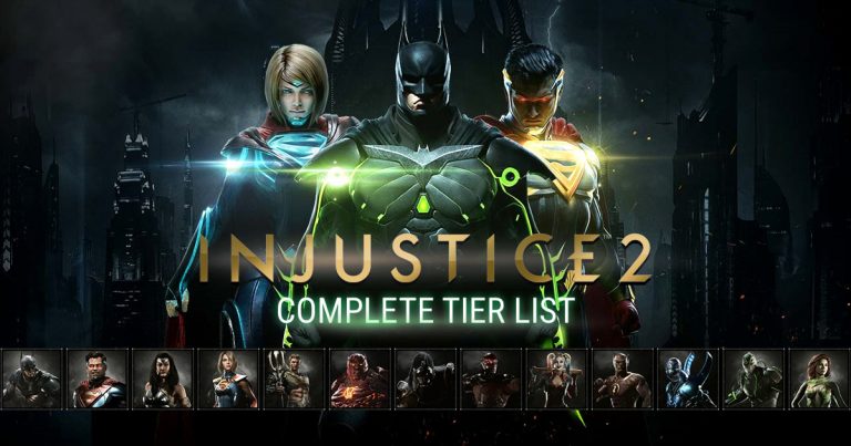 Injustice 2 Characters - Complete Tier List