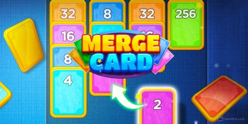 Play Merge Card Puzzle on PC