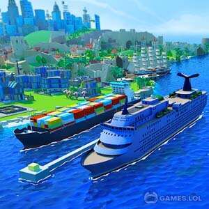 Play Sea Port: Cargo Boat Tycoon on PC