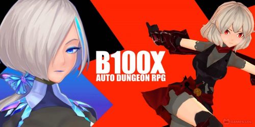 Play B100X – Auto Dungeon RPG on PC