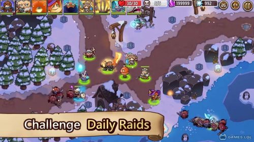 crazy defense heroes gameplay on pc
