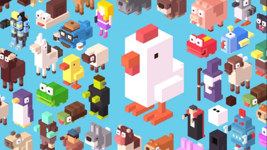 crossy road characters