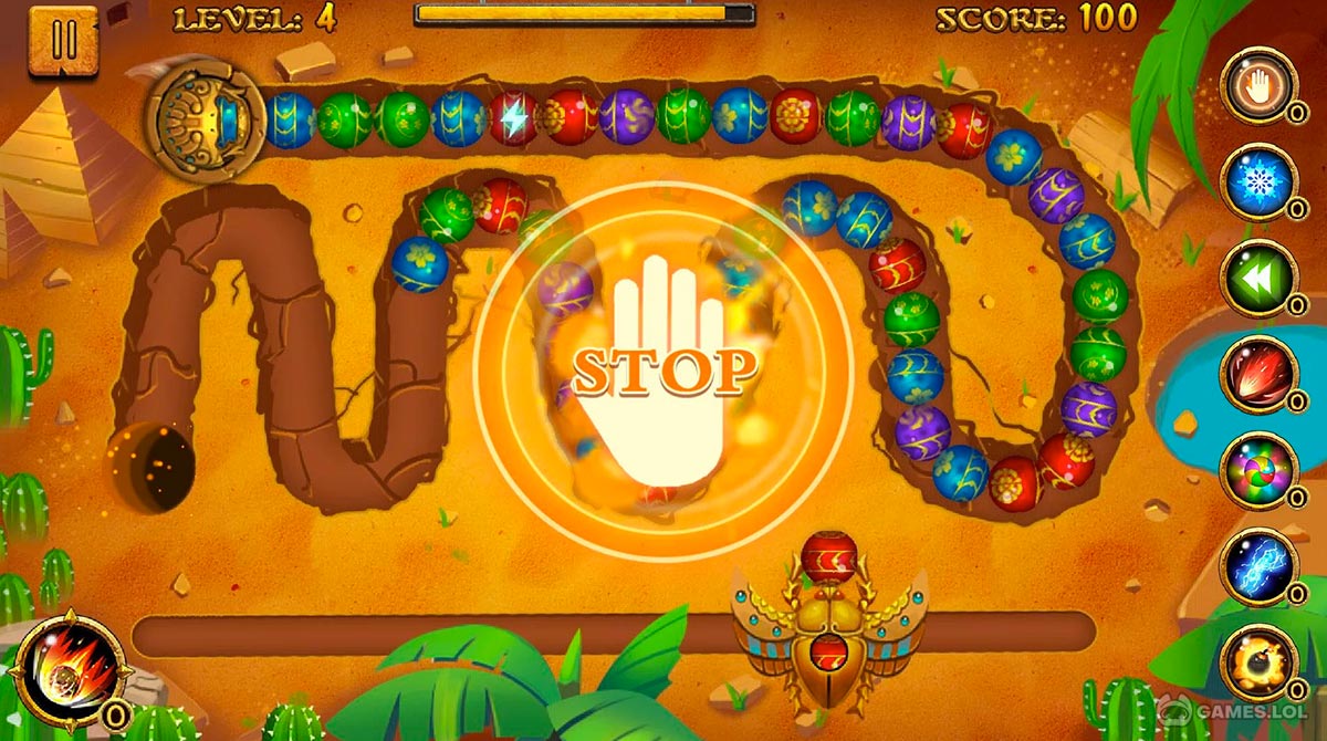 jungle marble blast gameplay on pc