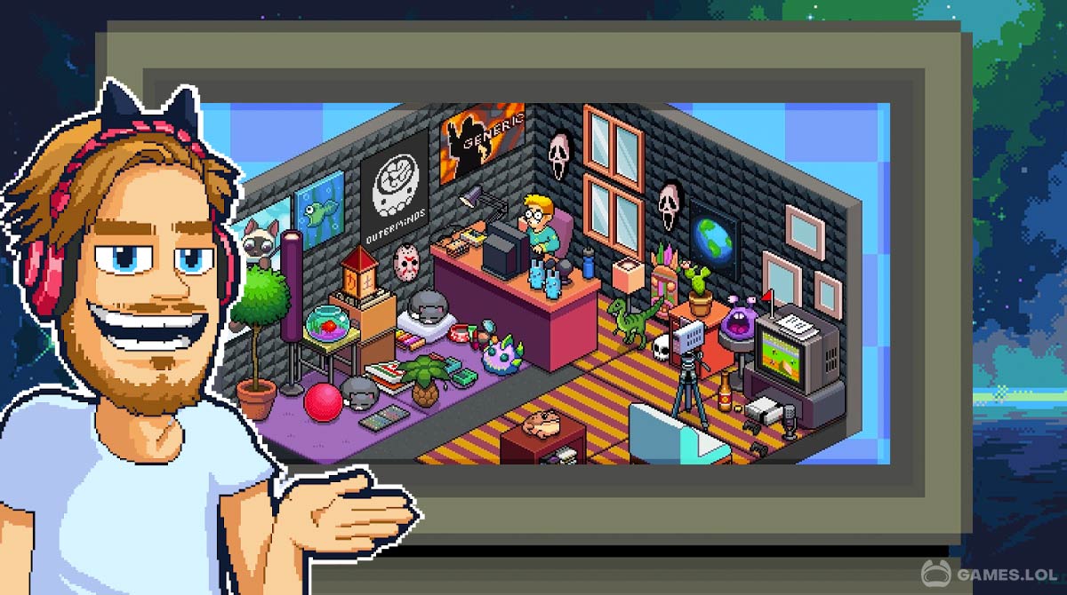 pewdiepie s tuber simulator gameplay on pc