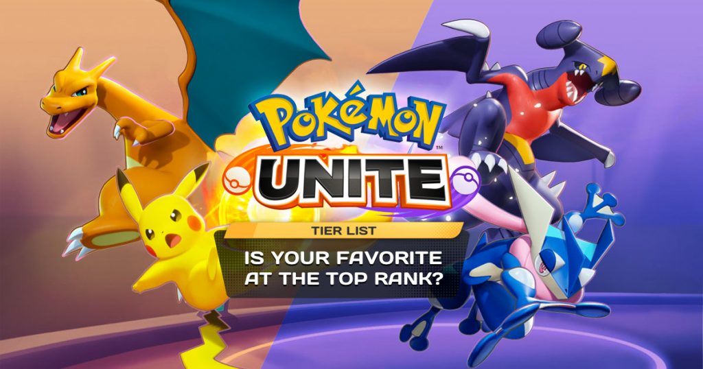 Pokémon UNITE pikachu greninja ranking on top of unite