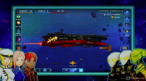 pixel starships gameplay on pc