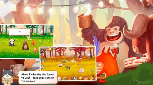 animal forest gameplay on pc