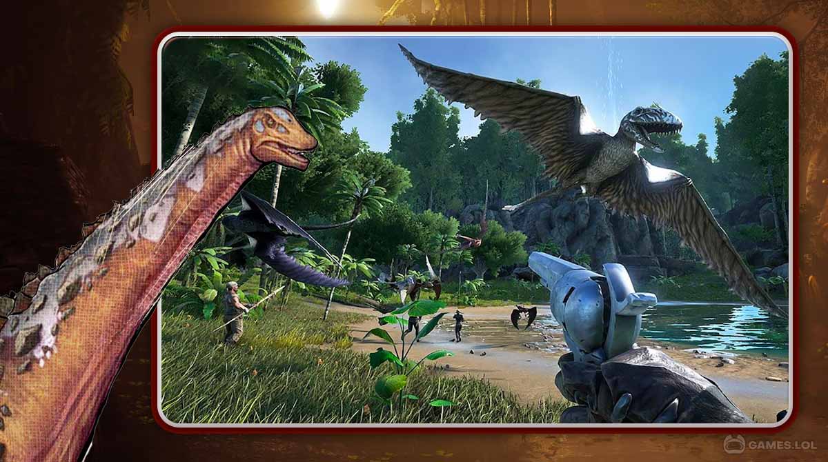 ark survival evolved gameplay on pc